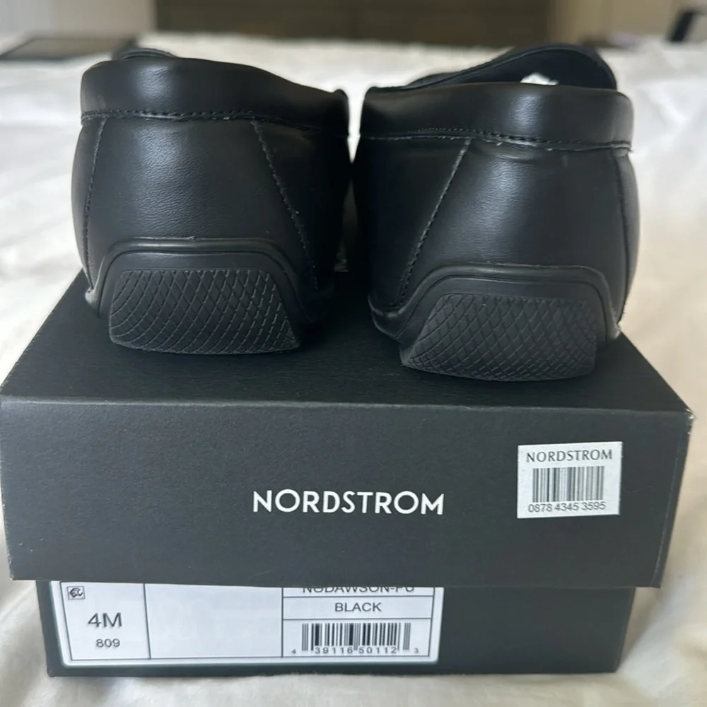 Nordstrom Kids Black Dress Shoes